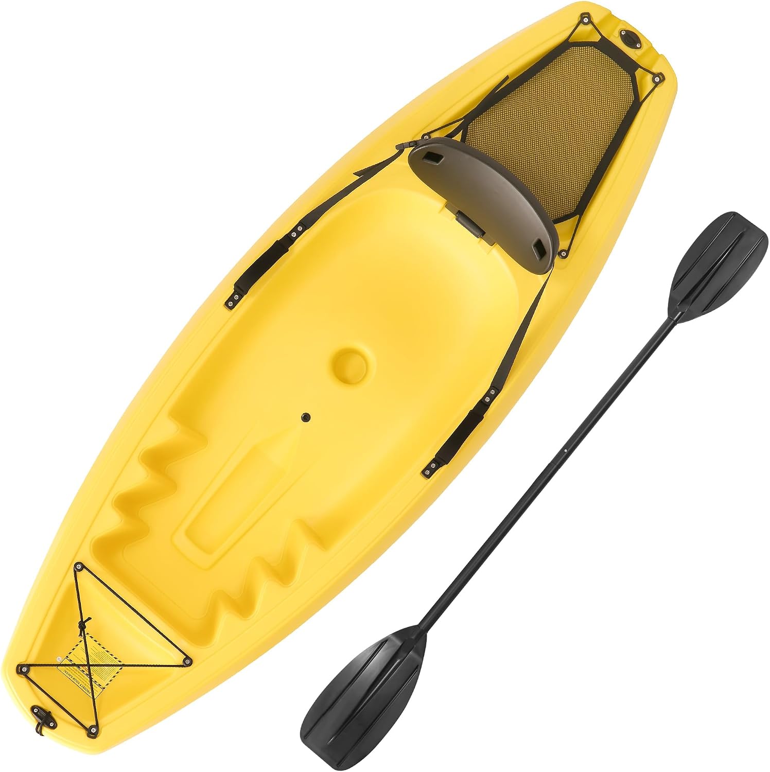 Fishing Kayak Sit In - Kayak con Remo de 6.5 Pies,