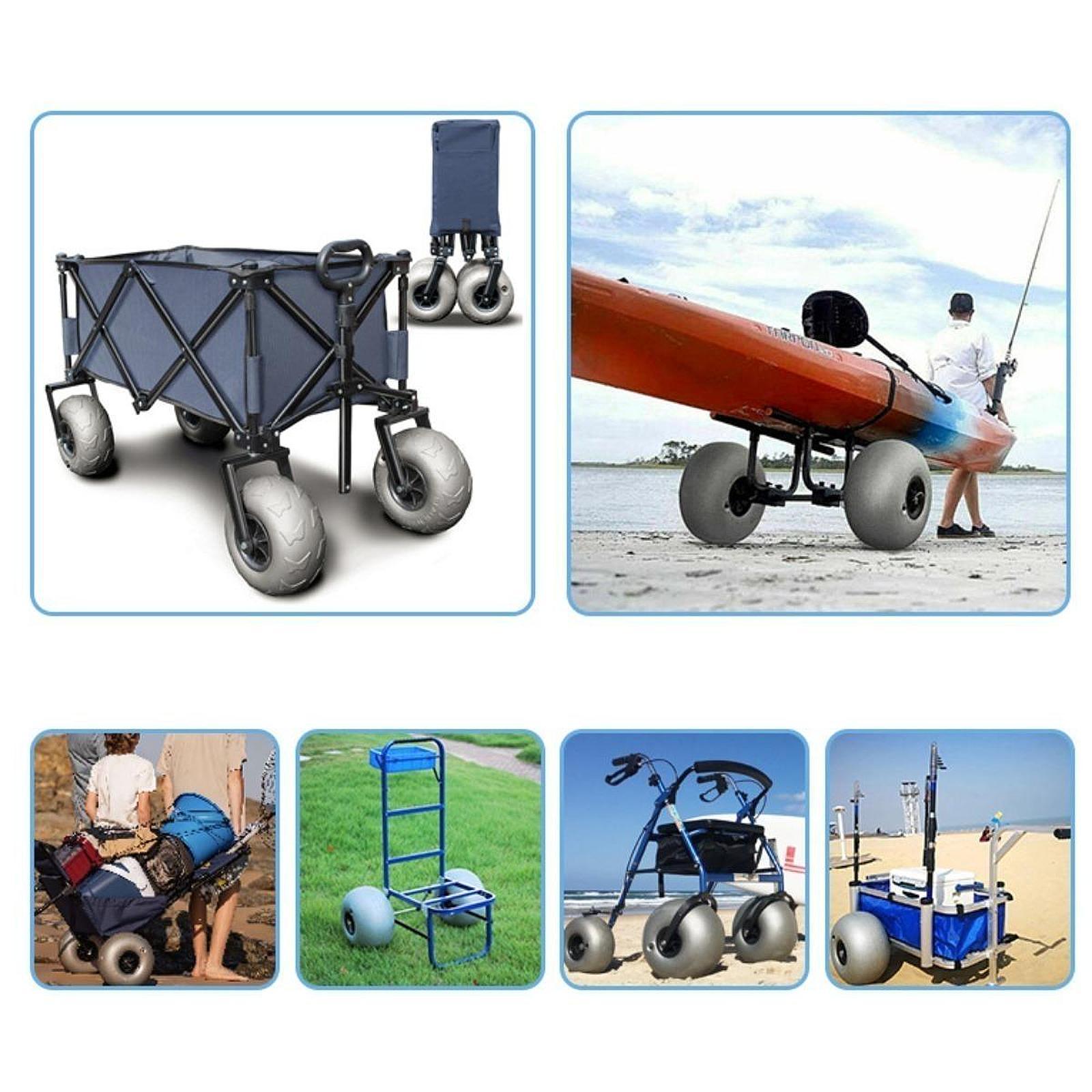 Ruedas de Playa para Carrito,  - Fishing Kayak Cart reseña y precio