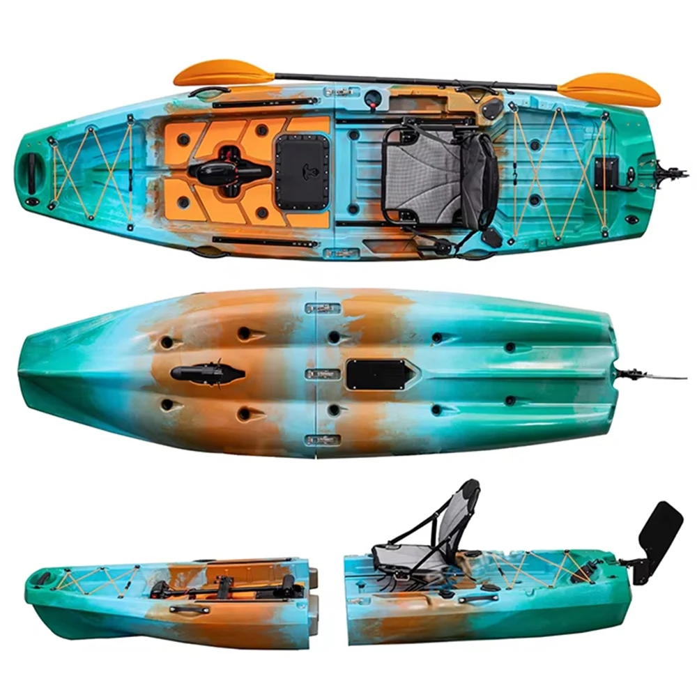 Kayak Modular con motor, canoa - Fishing Kayak Seat reseña y precio