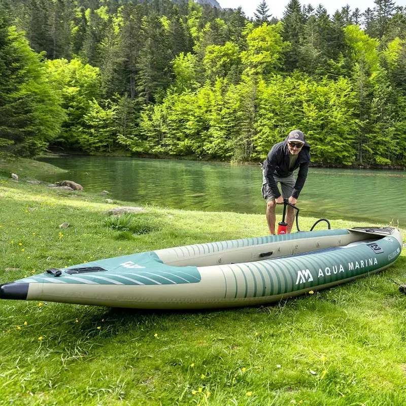 AQUA MARINA-barco de pesca inf - Fishing Kayak Seat reseña y precio