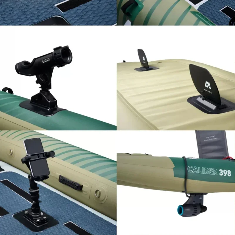 AQUA MARINA-barco de pesca inf - Fishing Kayak Seat reseña y precio